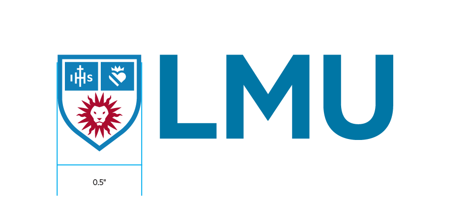 Clear Space Example with LMU Logo